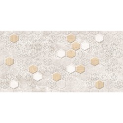 Плитка Golden Tile Zen Hexagon ZN1061 600x300