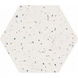 Плитка Wow Ceramic 123385 Terrazzo White Colours 368x320x8