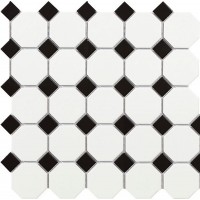 Мозаїка Intermatex Octogon White Matt 29,5*29,5