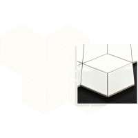 Мозаїка Paradyz Bianco Romb Hexagon 204X238