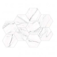 Almera Ceramica Calacatta White Hex 228x198