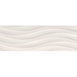 Плитка Ceramika Color Living Cream Wave Rect 250x750