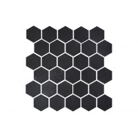 Мозаїка Kotto Ceramica Hexagon H 6021 Black Mat 295x295