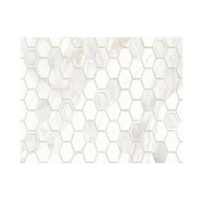 Плитка Golden Tile Sentimento Hexagon Білий Sn0151 600X300