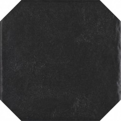 Плитка Paradyz Modern Nero Gres Struktura Octagon 19,8Х19,8 198X198