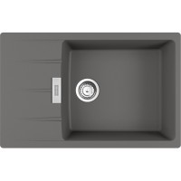 Кухонна мийка FRANKE CENTRO CNG 611-78 XL сірий камінь, оборотна (114.0701.818) 780х500 мм.