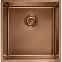 Кухонна мийка FRANKE MYTHOS MASTERPIECE BXM 210/110-40, колір мідь (127.0662.649) 440х450 мм.