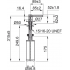 Дозатор мийних засобів FRANKE COMFORT, хром, 350 мл (119.0584.065)