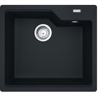 Кухонна мийка FRANKE URBAN UBG 610-56 оборотна, чорна матова (114.0701.787) 560х500 мм.