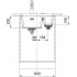 Кухонна мийка FRANKE MARIS MRG 160 онікс, монтаж під стільницю (125.0701.782) 553х433 мм.