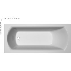 Ванна прямокутна Ravak Domino Ii XAU0000034 180х80 см.