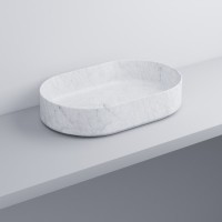 Раковина Cielo Shui Comfort 60 см. Білий SHCOLAO60CS Carrara Statuar