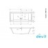 Ванна DEVIT Graphics 18081126 (180х80)