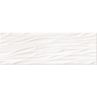 Плитка STRUCTURE PATTERN WHITE WAVE STRUCTURE 750x250