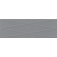Плитка Opoczno Dark Grey Lines Glossy Str 250x750