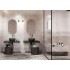 Плитка Allore Group Porto Vetro Grey WDec M Nr Glossy 250X750