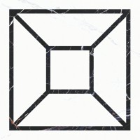 Декор Aparici Apuane White Centro Pulido