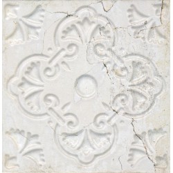 Плитка Aparici Aged White Ornato 200x200