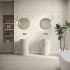 Фриз Ape Ceramica Zocalo Bellagio Bianco 600x100