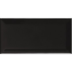 Плитка Ape Biselado Negro Brillo 75x150x6