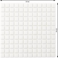 Мозаїка AquaMo Super White MK25105 317x317