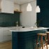 Плитка Ceramica Deseo Sticks Green Intense 200x200