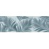 Плитка Ceramika Color Spettacolo Decoro Foliage Azzurro Rett (SCP010) 900x300