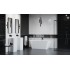 Декор Ceramika Color Pixel Black rect 300x600