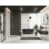 Фриз Ceramika Color Black Mat Listwa Metal 600x23