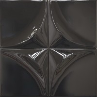 Плитка Cifre Вертекс Керв Блек 150X150
