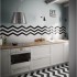 Плитка Equipe 23351 Chevron Wall White Matt Left 52X186