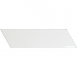 Плитка Equipe 23361 Chevron Wall White Matt Right 52X186