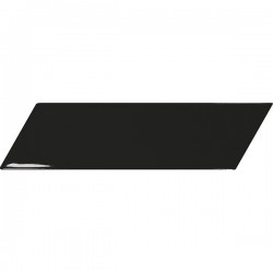 Плитка Equipe 23356 Chevron Wall Black Left 52X186
