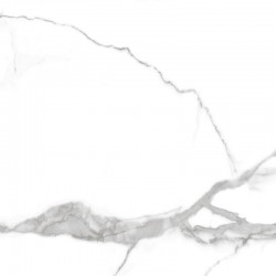 Плитка Geotiles Num Blanco Glossy Glazed Rect 600x600