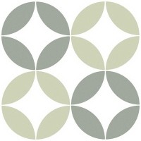 Плитка Geotiles Bora Green 223X223