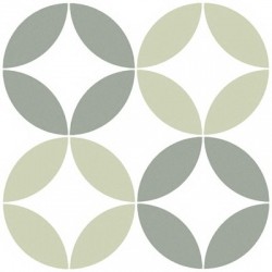 Плитка Geotiles Bora Green 223X223