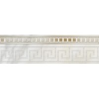 Фриз Golden Tile Каррара білий E50311