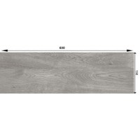 Плитка Golden Tile Alpina Wood Gray 892920 600x150