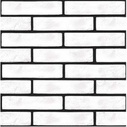 Плитка Golden Tile 080010 The Strand Білий Slim 250x60x6
