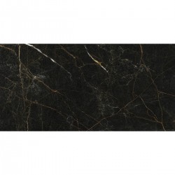 Плитка Golden Tile Marmo Perlanera Чорний Глянець MPС990 1200x600