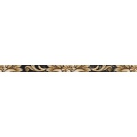 Фриз Golden Tile 9АС301 Saint Laurent Чорний 30x600