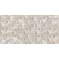 Плитка Golden Tile Aura Cubes AU1151 бежевий 600x300