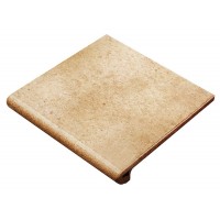 Сходинка пряма з капіносом Gres Aragon Orion Beige Peldano Redondo 903971 330x325