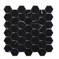 Мозаїка Intermatex Etna Marquina Esagono 325x307