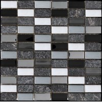 Мозаїка Intermatex Myka Black 300x300