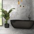 Плитка Italica Tiles Mezza Grey Matt + Carving 1200X600