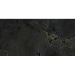 Itt Ceramic Jurassic Black Polished Lux Rect. 600x1200