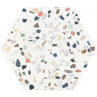Itt Ceramic Hexa Cezanne White Matt 230x270