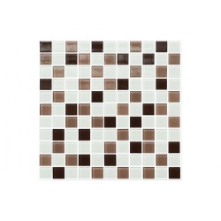 Мозаїка Kotto Ceramica Gm 4035 C3 Coffe M/Coffe W/White 300x300