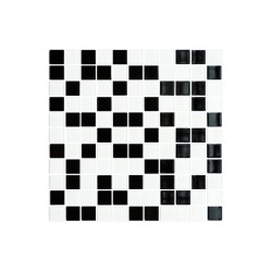 Мозаїка Kotto Ceramica Gm 4001 C2 Black/White 300x300